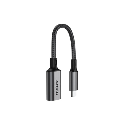 Rixus  USB-C zu USB-A 3.0 Adapter – Space Grau - Phonebazaar