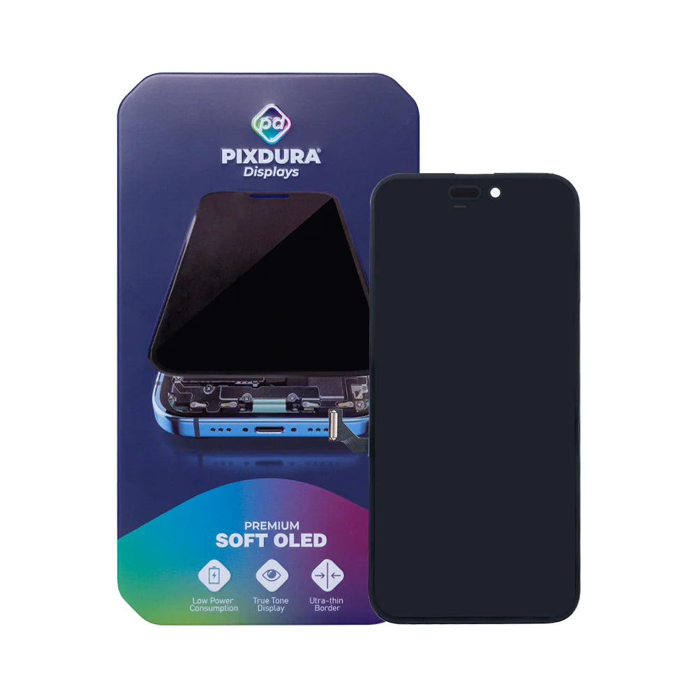 PIXDURA für iPhone 15 Plus Display und Digitizer Soft-OLED Premium