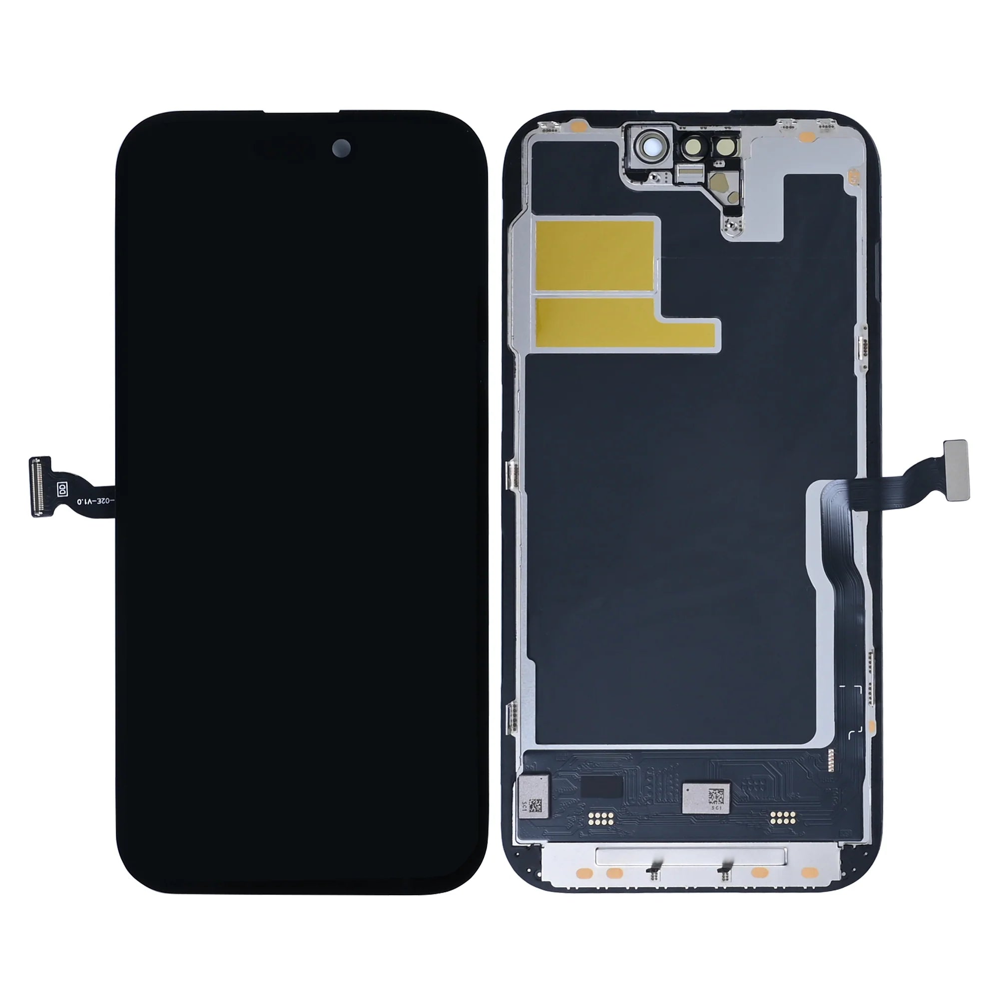 PIXDURA Für iPhone 14 Pro Display und Digitizer Soft-OLED Premium (IC abnehmbar)