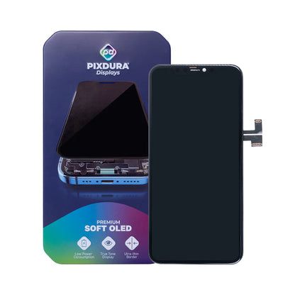 iPhone 11 Pro Max Soft OLED Display Modul (mit Rahmen)