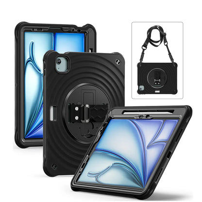 Rixus RXTC08 Anti-Schock Huelle mit 360° Standfuß – Schwarz
