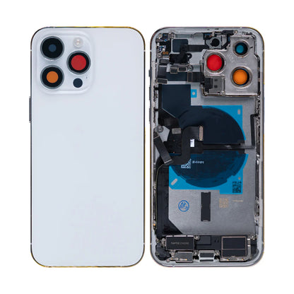 iPhone 14 Pro Max Komplettes Gehäuse inkl. aller Kleinteile ohne Akku und Rückkamera – Schwarz, Silber, Gold, Lila