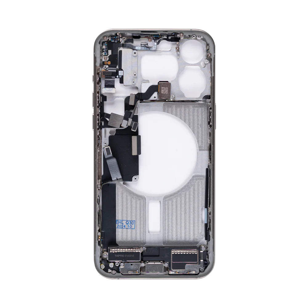 iPhone 15 Pro Max – Natural Titanium (OEM Qualität)/Mittlerer Rahmen