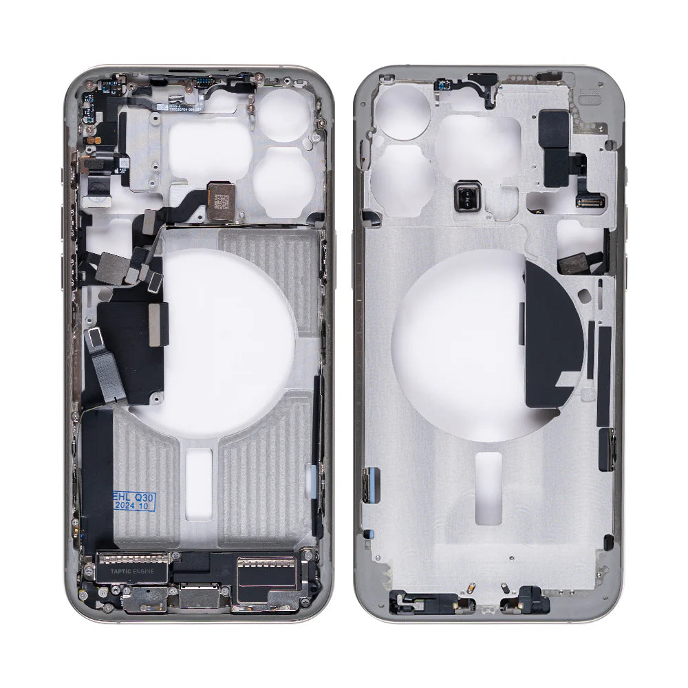 iPhone 15 Pro Max – Natural Titanium (OEM Qualität)/Mittlerer Rahmen