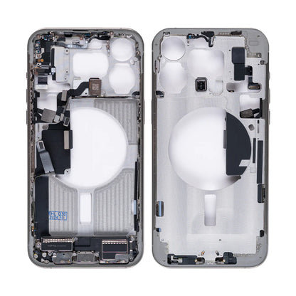 iPhone 15 Pro Max – Natural Titanium (OEM Qualität)/Mittlerer Rahmen
