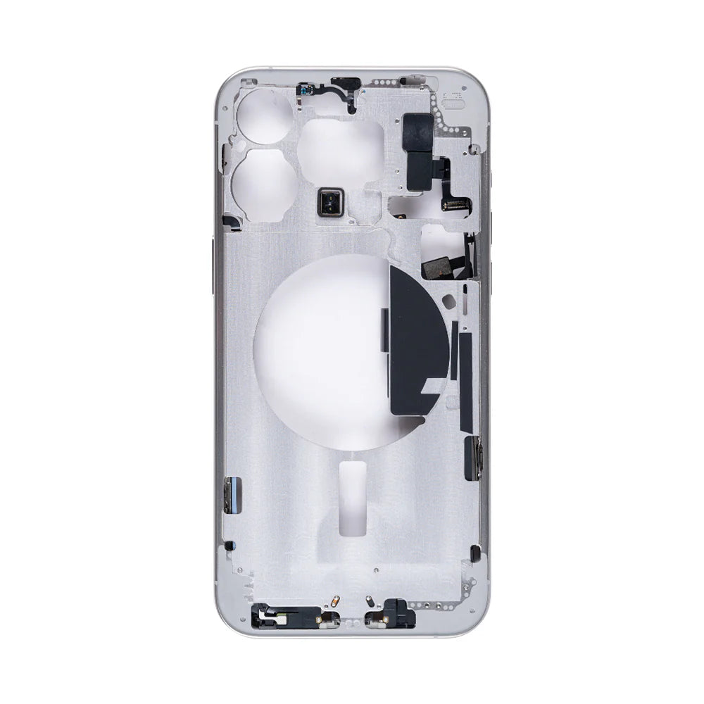 iPhone 15 Pro Max – Weiss Titanium (OEM Qualität)/Mittlerer Rahmen