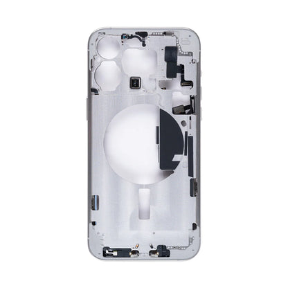 iPhone 15 Pro Max – Weiss Titanium (OEM Qualität)/Mittlerer Rahmen