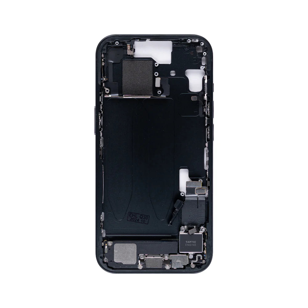 Für iPhone 15 Mittelrahmen (Schwarz, Weiss, Blau, Gelb, Rosa)