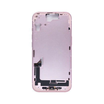 Für iPhone 15 Mittelrahmen (Schwarz, Weiss, Blau, Gelb, Rosa)
