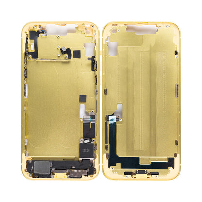 Für iPhone 14 Plus Mittelrahmen Midnight (Schwarz (Mitternacht), Blau, Rot (PRODUCT RED), Lila, Gelb, Silber)