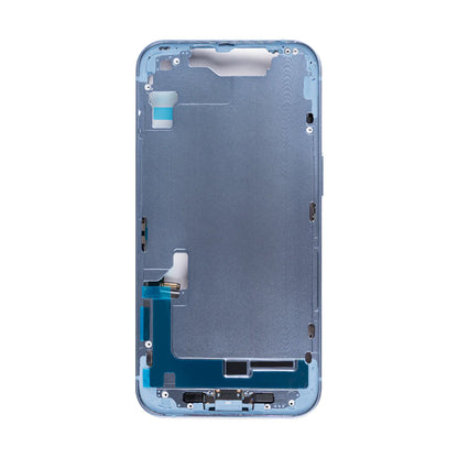 Für iPhone 14 Mittelrahmen (Gelb, Blau, Schwarz, Silber, Rot, Violett.)