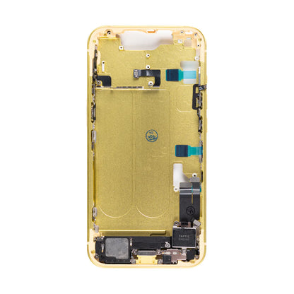 Für iPhone 14 Mittelrahmen (Gelb, Blau, Schwarz, Silber, Rot, Violett.)