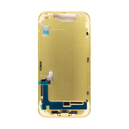 Für iPhone 14 Mittelrahmen (Gelb, Blau, Schwarz, Silber, Rot, Violett.)