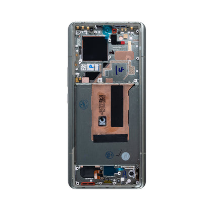 Xiaomi 13 Ultra Display und Digitizer mit Rahmen, olivgrün (OEM)