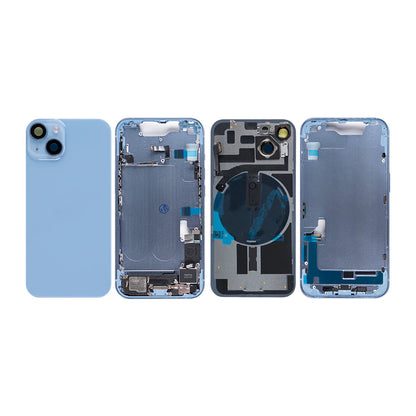 Für iPhone 14 Komplettes Gehäuse inkl. aller Kleinteile ohne Akku und Rückkamera