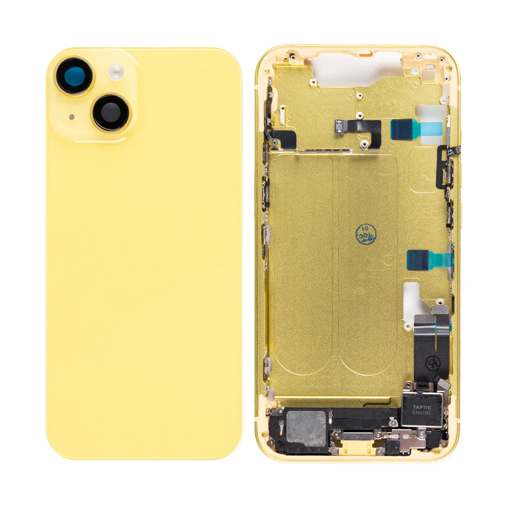 Für iPhone 14 Komplettes Gehäuse inkl. aller Kleinteile ohne Akku und Rückkamera