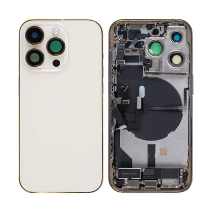iPhone 14 Pro Komplettes Gehäuse inkl. aller Kleinteile ohne Akku und Rückkamera – Schwarz, Blau, Silber, Gold, Lila