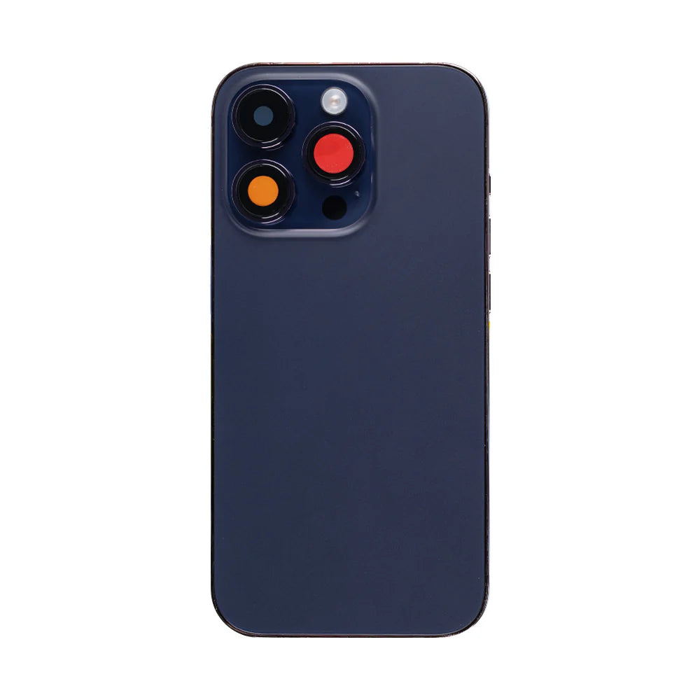 iPhone 14 Pro Komplettes Gehäuse inkl. aller Kleinteile ohne Akku und Rückkamera – Schwarz, Blau, Silber, Gold, Lila