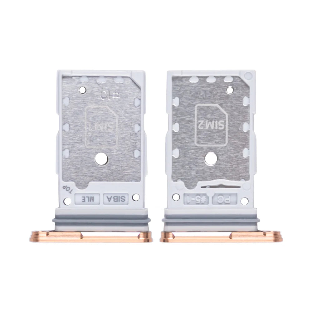 Samsung Galaxy S24, S24 Plus Dual-SIM- und MicroSD-Kartenhalter, bernsteinfarben, OEM - Phonebazaar