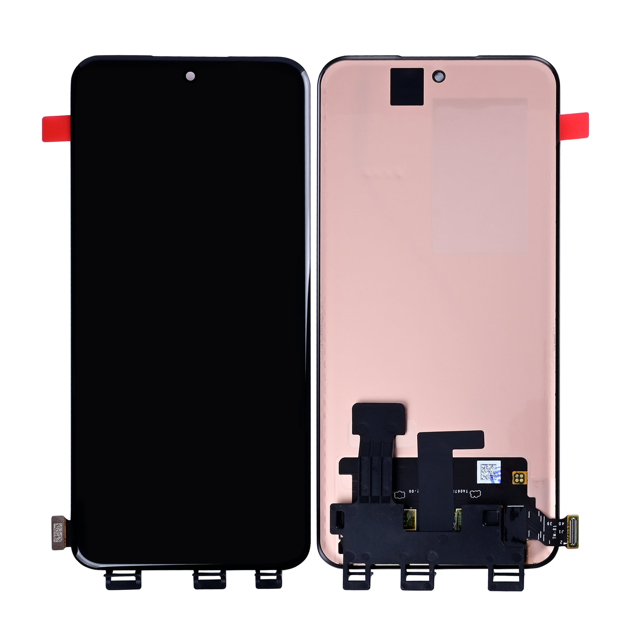 Oppo Reno12 Pro Display und Digitizer ohne Rahmen, Schwarz, OEM
