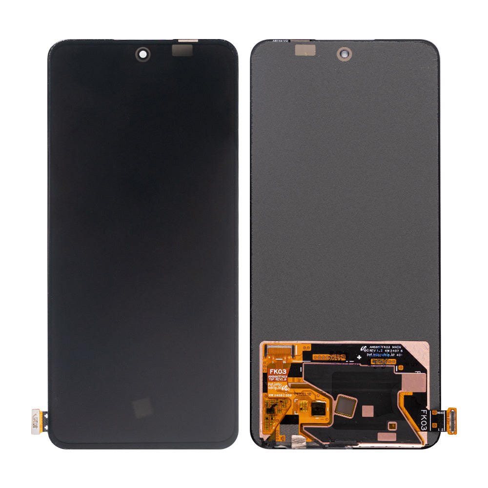 Oppo K12x Display und Digitizer ohne Rahmen, Schwarz, OEM