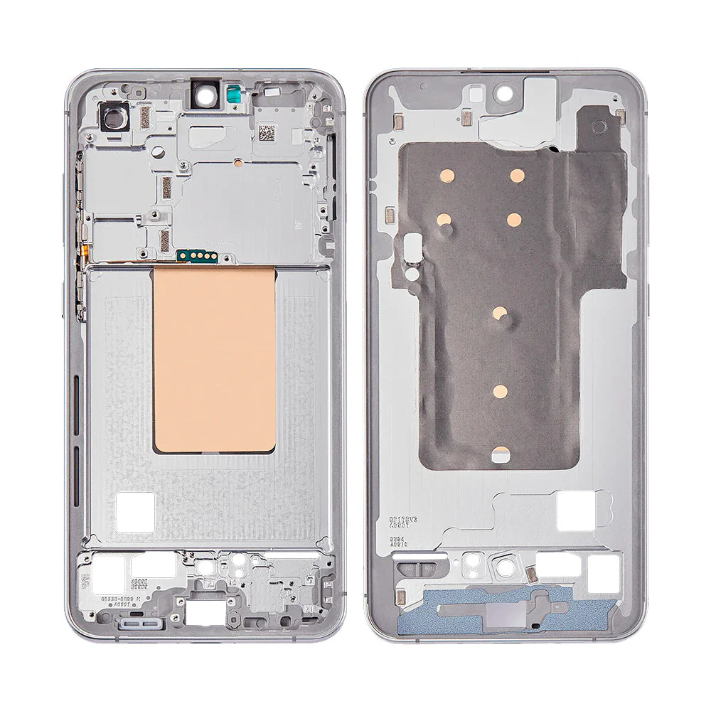 Samsung Galaxy S24 FE Mittelrahmen Silber OEM