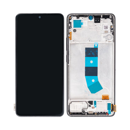Xiaomi Redmi Note 13 4G Display und Digitizer mit Rahmen, Mitternachtsschwarz (OEM)
