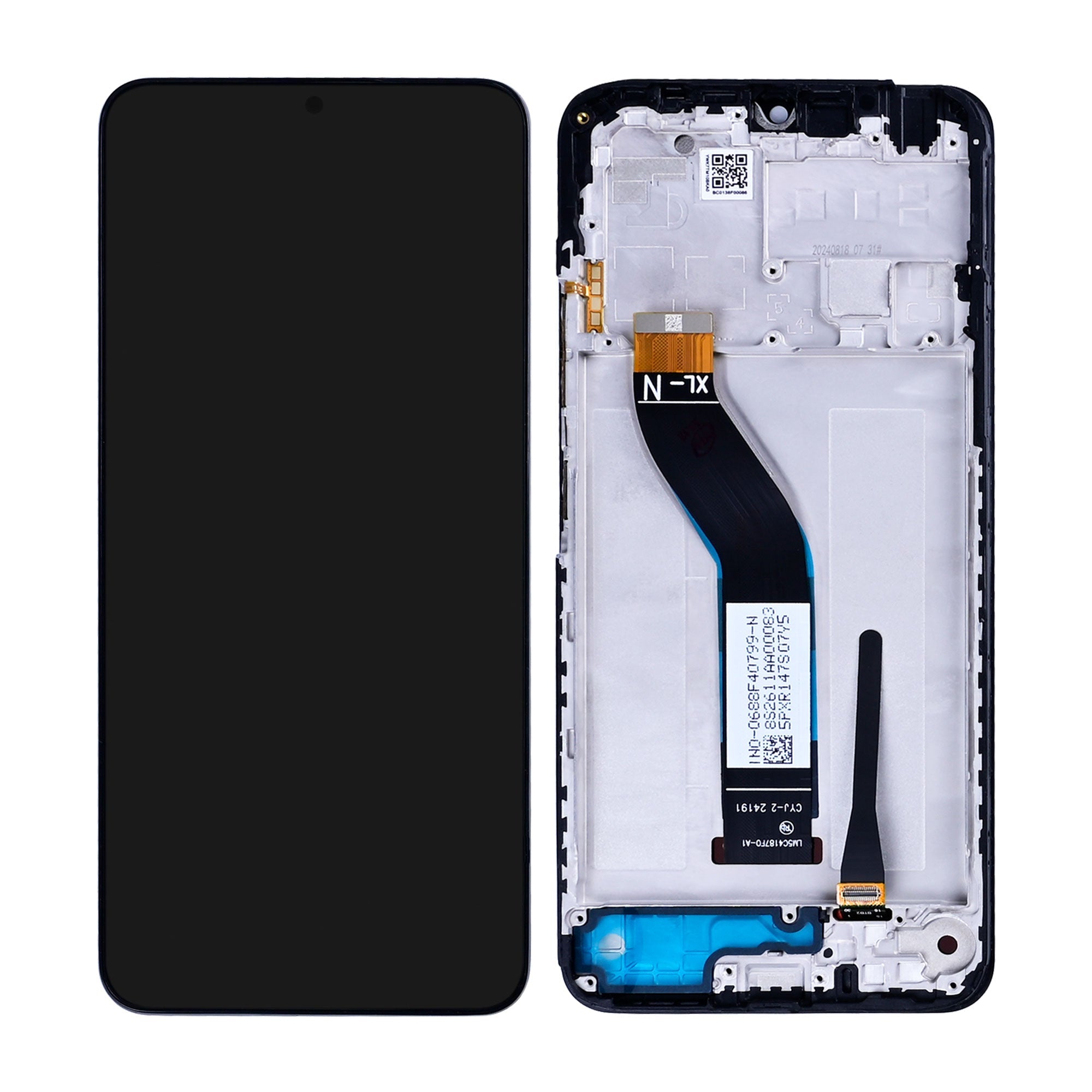 Xiaomi Redmi 14C 4G, 14C 5G, Poco C75, A3 Pro Display And Digitizer With Frame Midnight Black Service Pack
