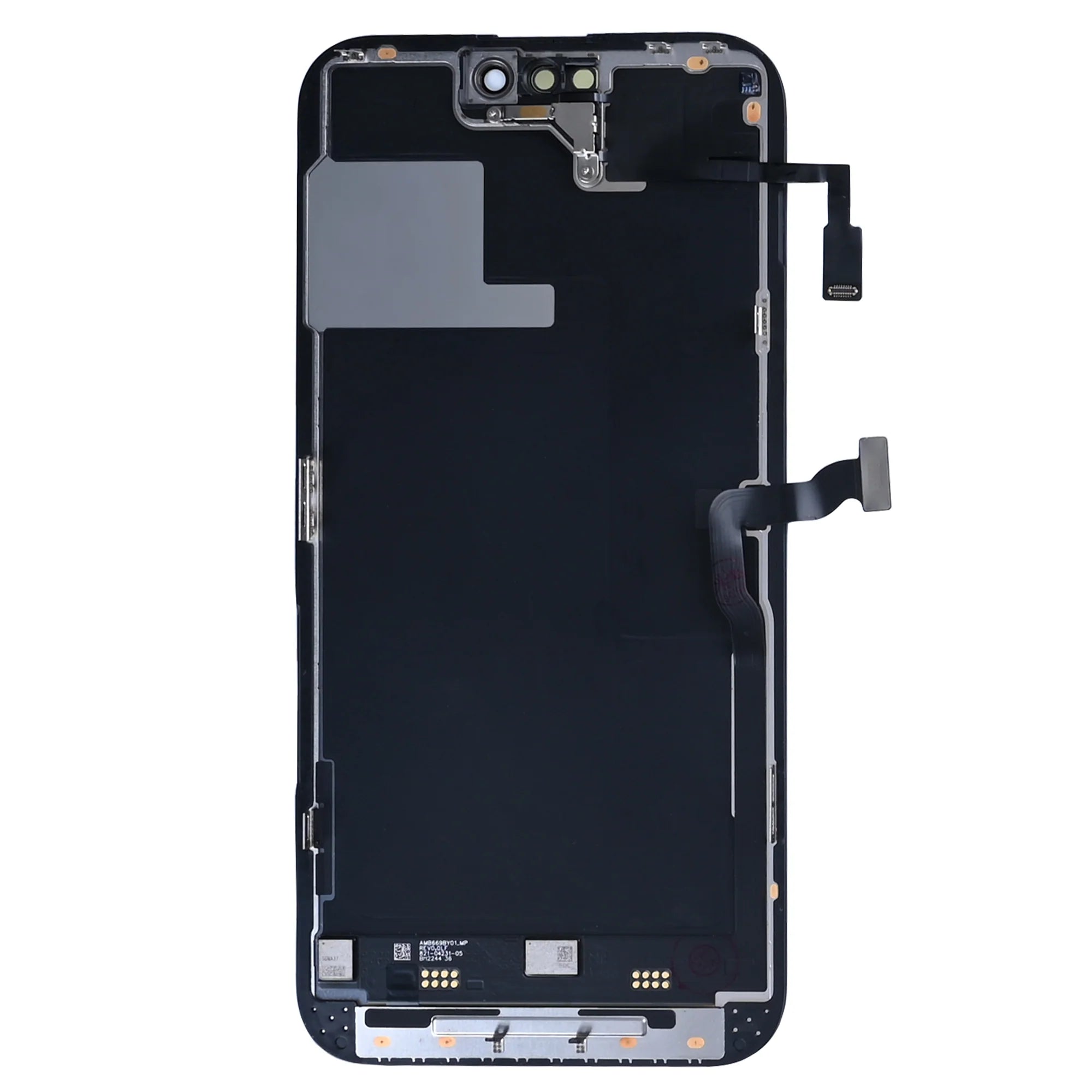 Für iPhone 14 Pro Max Display mit herausgezogenem Flex-Kabel des Näherungssensors
