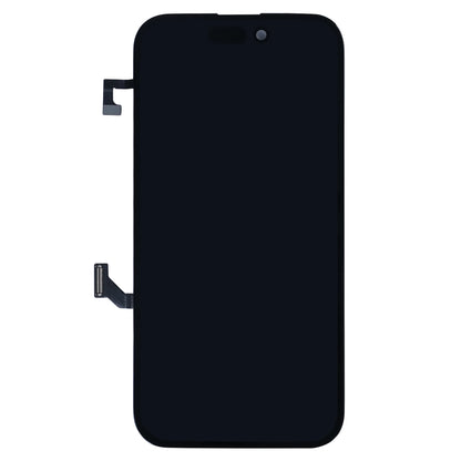 Für iPhone 15 Display mit herausgezogenem Flex-Kabel des Näherungssensors