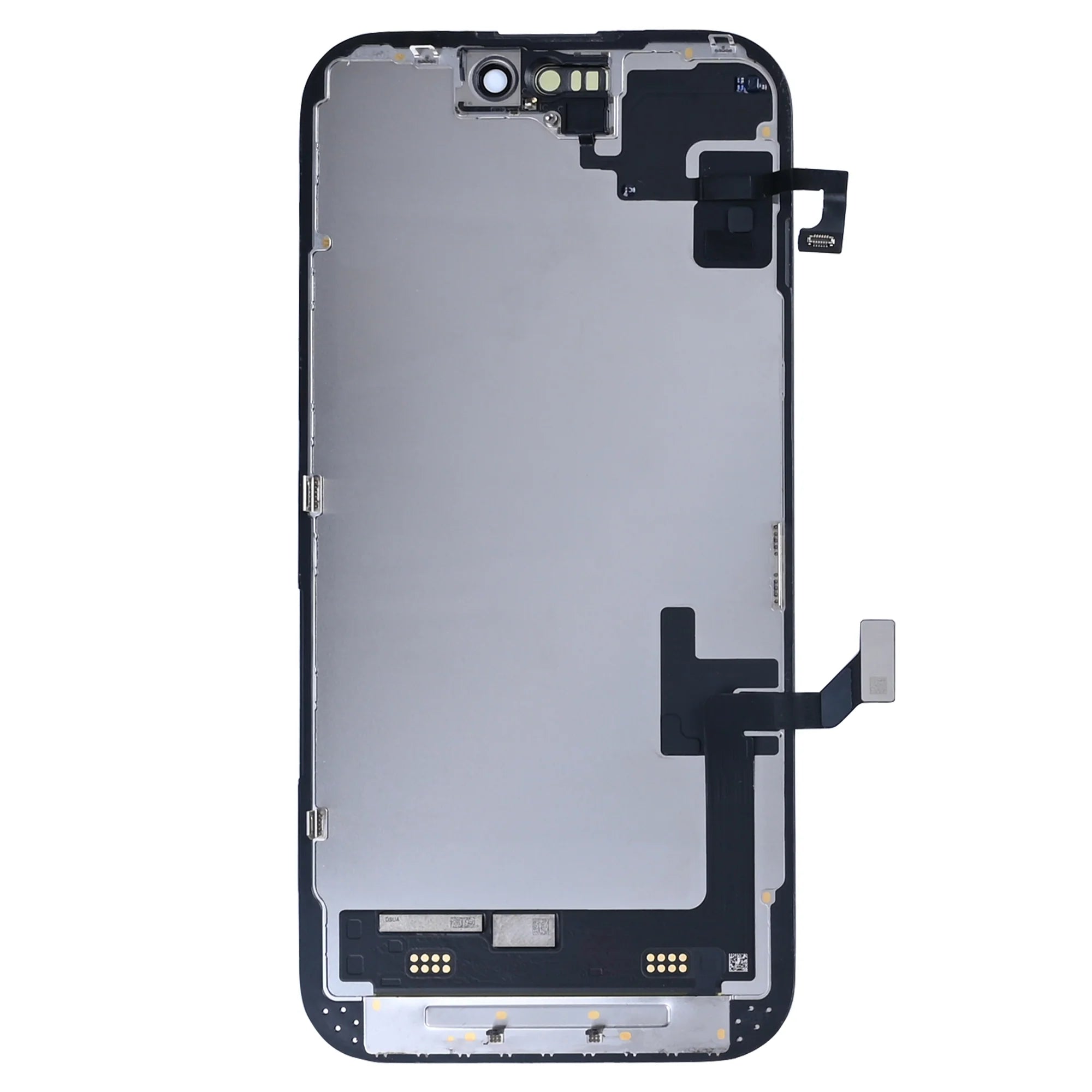 Für iPhone 15 Display mit herausgezogenem Flex-Kabel des Näherungssensors
