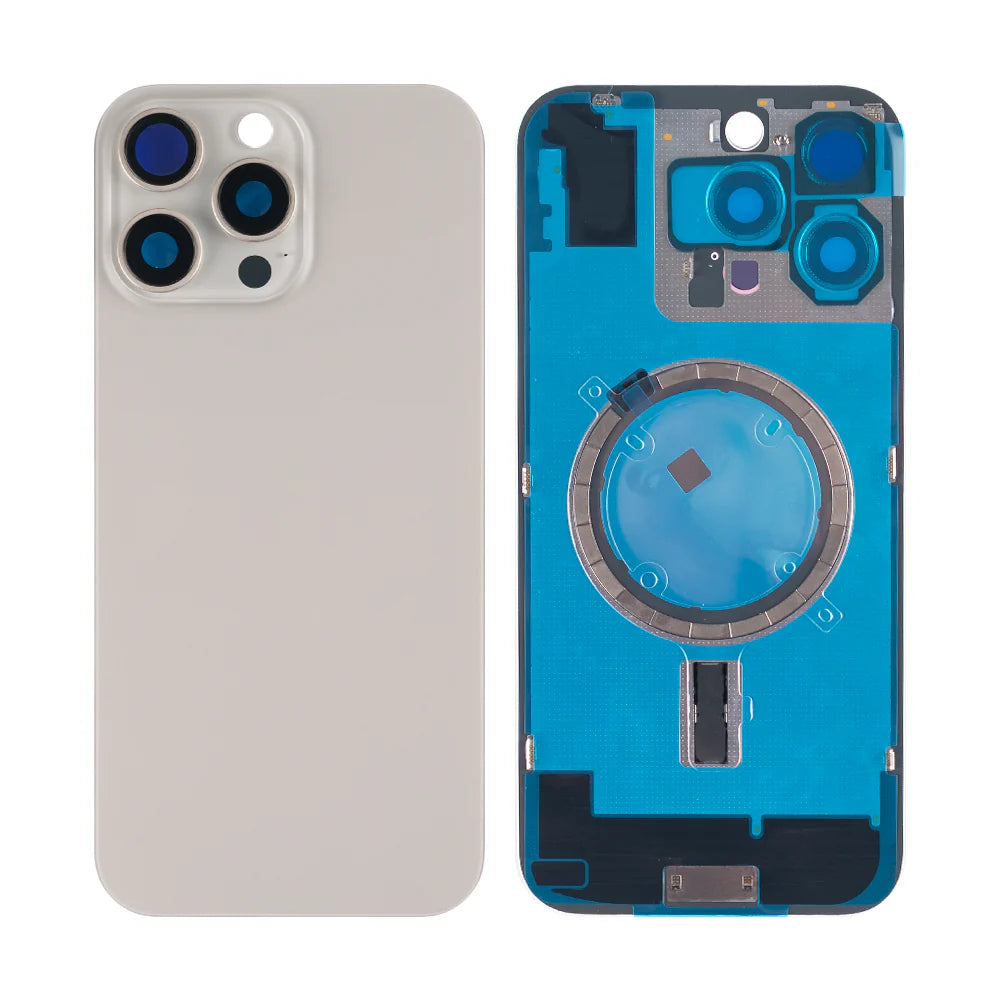 Für iPhone 16 Pro Max Extra-Glas ohne NFC, vergrösserter Kamerarahmen, alle Farben