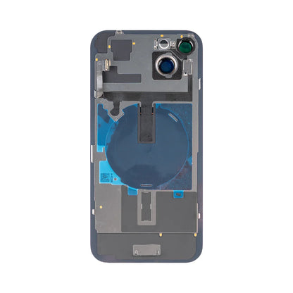 iPhone 15 Plus Extra Glas mit NFC und vergrössertem Kamerarahmen – Grün, Gelb, Blau, Schwarz, Silber, Rosa