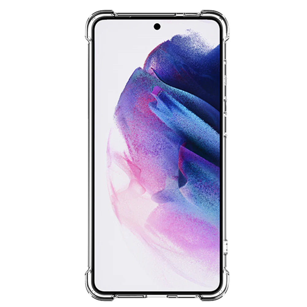 Rixus Anti-Burst Transparente Schutzhülle für Samsung Galaxy S25 Edge