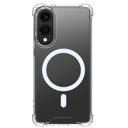 Samsung Galaxy S25 Edge MagSafe Hülle Kristallklar Anti-Shock TPU