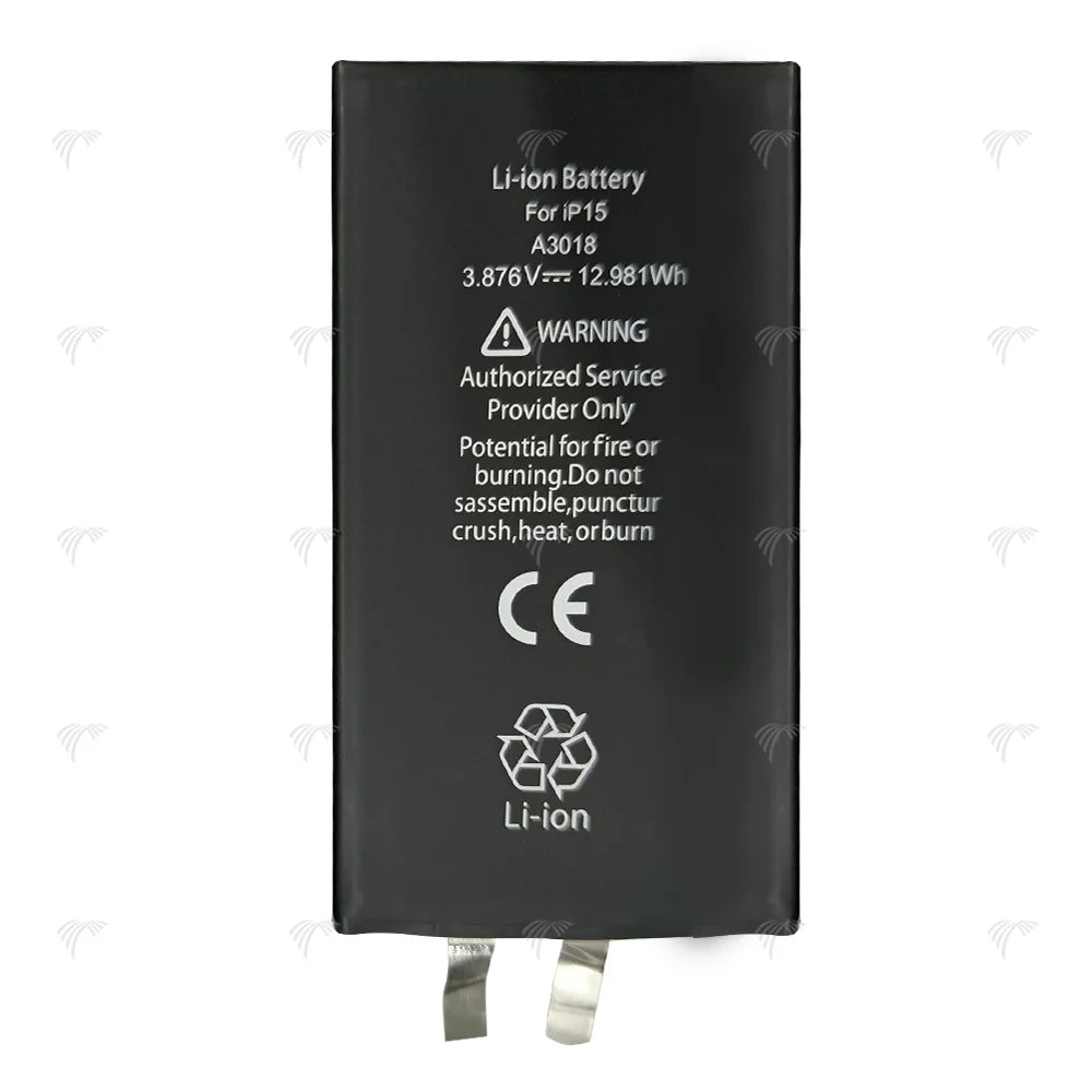 Für iPhone 15 Akku (Punktschweißen erforderlich) 3349 mAh ohne BMS/IC