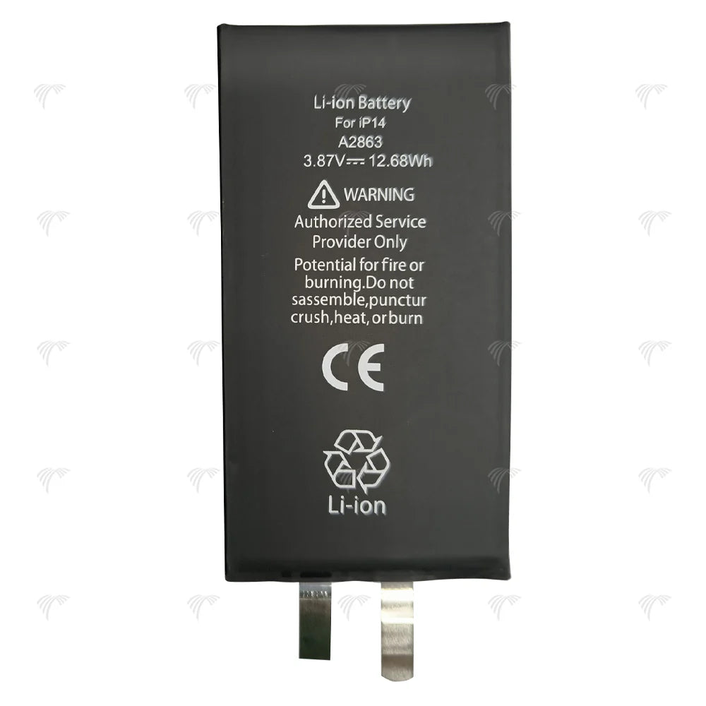 Für iPhone 14 Akku (Punktschweißen erforderlich) 3279 mAh ohne BMS/IC