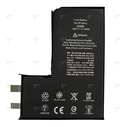 Für iPhone 14 Pro Akku (Punktschweißen erforderlich) 3200 mAh ohne BMS/IC