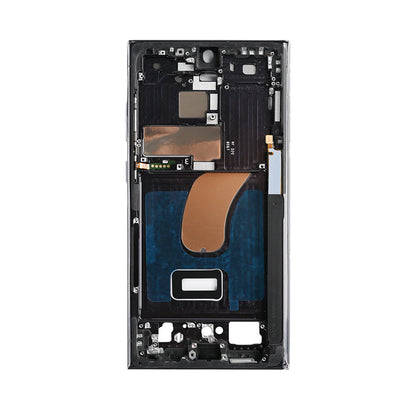 Samsung Galaxy S23 Ultra Mittelrahmen Graphit, OEM - Phonebazaar