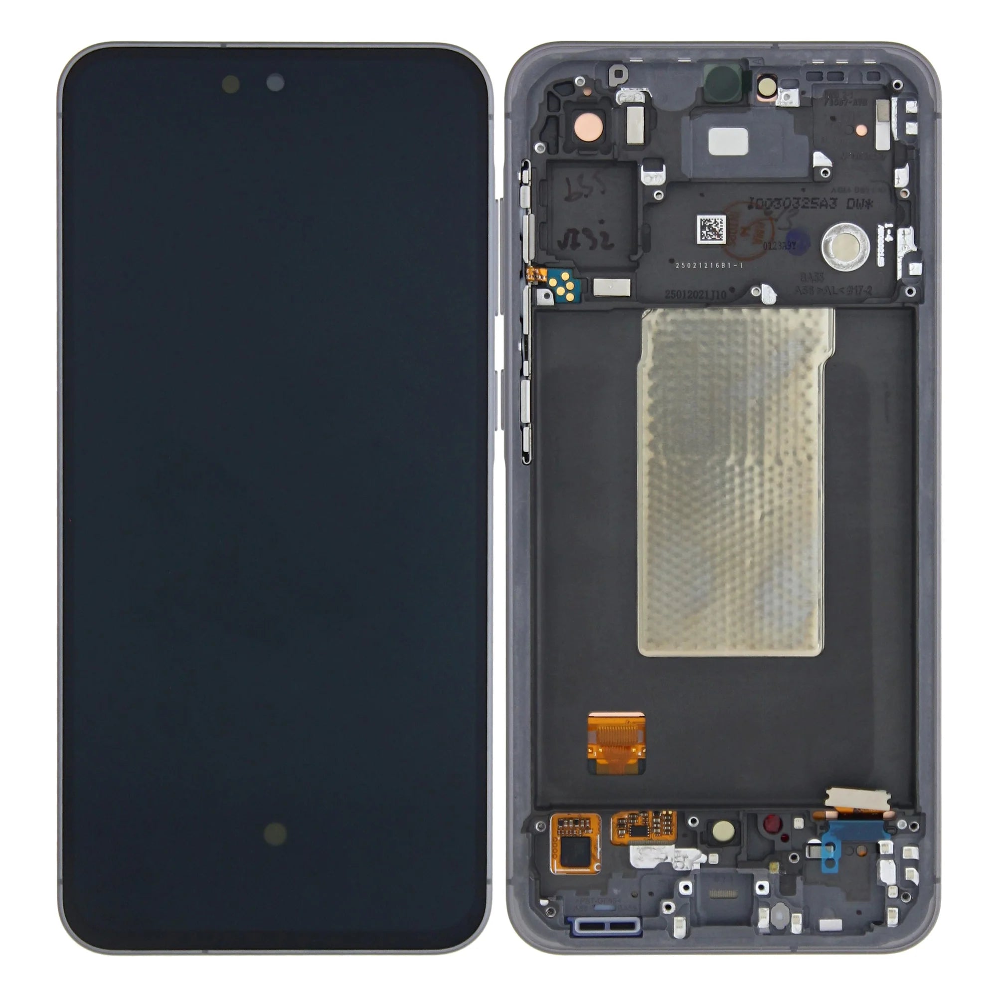 Samsung Galaxy A56 Original Display Grau (Service Pack, mit Rahmen)