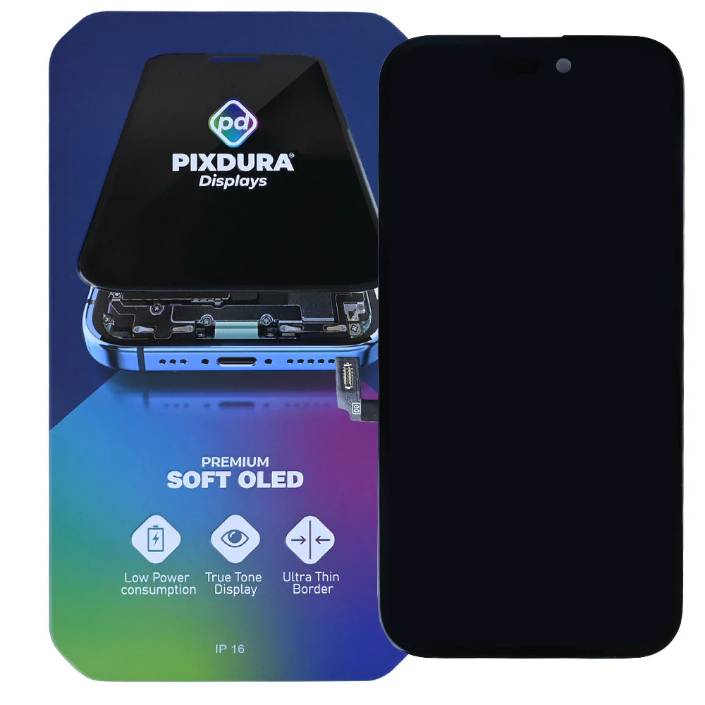 iPhone 16 Soft OLED Display – Mit Rahmen