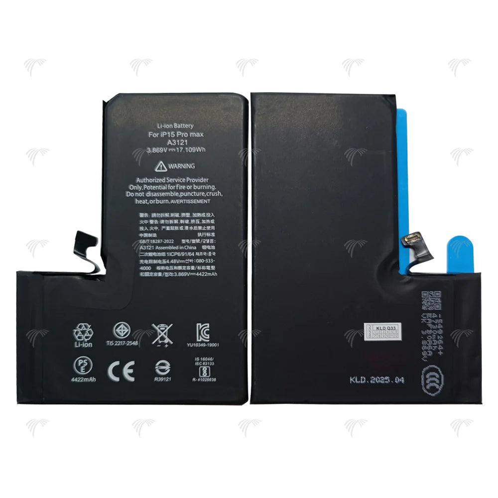 iPhone 15 Pro Max – 4440 mAh/Lithium-Ionen/Diagnostics