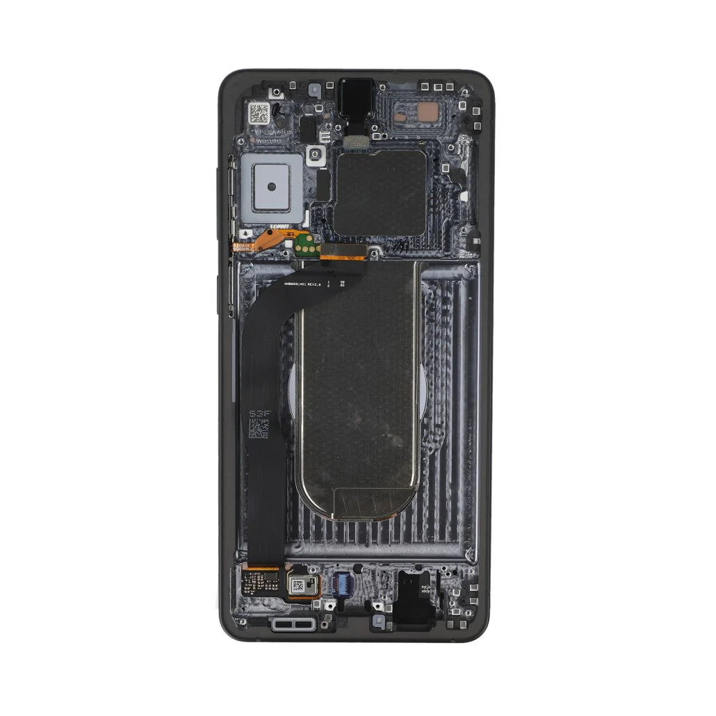 Samsung Galaxy S25 Edge Display und Digitizer mit Rahmen in Titansilber Service Pack - Phonebazaar