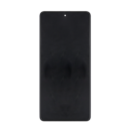 Xiaomi Redmi Note 12 Pro Plus 5G Display und Digitizer mit Rahmen, Obsidianschwarz (OEM)