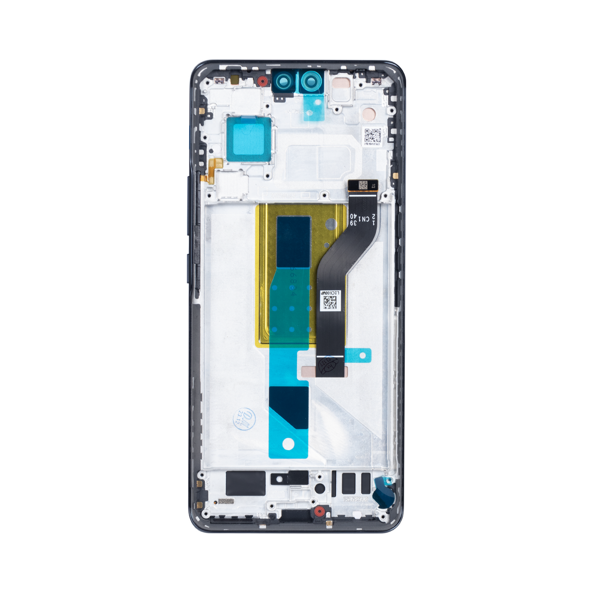 Xiaomi 13 Lite Display und Digitizer mit Rahmen, Schwarz, OEM