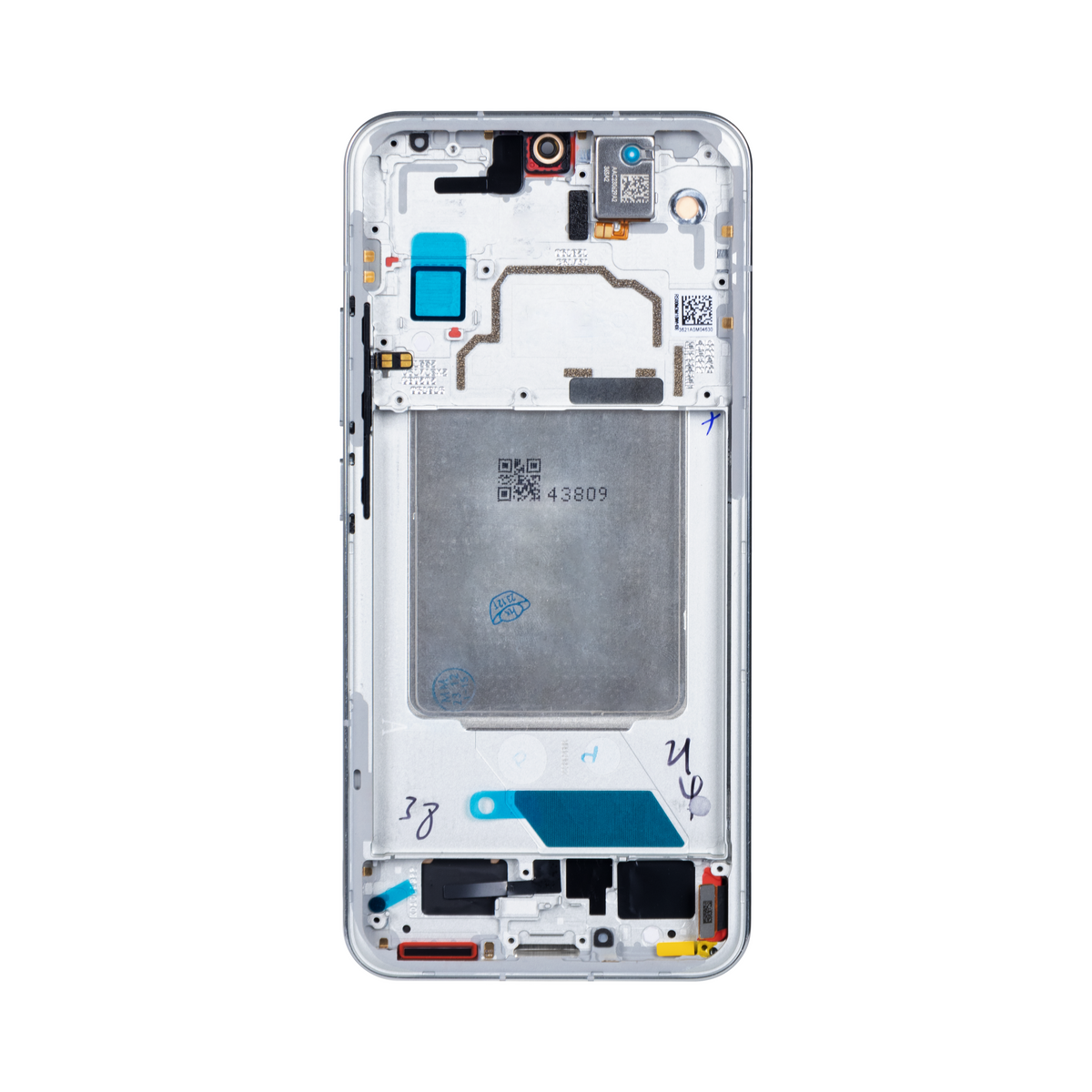 Xiaomi 13 Display und Digitizer mit Rahmen, weiß, OEM