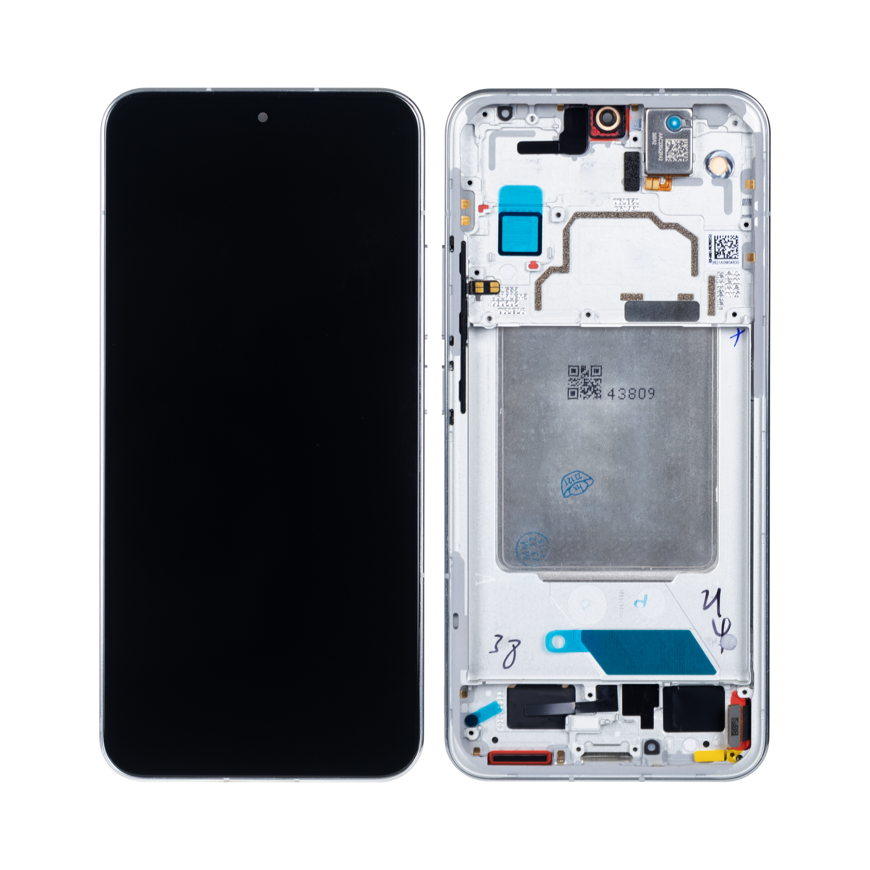 Xiaomi 13 Display und Digitizer mit Rahmen, weiß, OEM