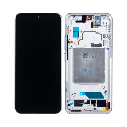 Xiaomi 13 Display und Digitizer mit Rahmen, weiß, OEM