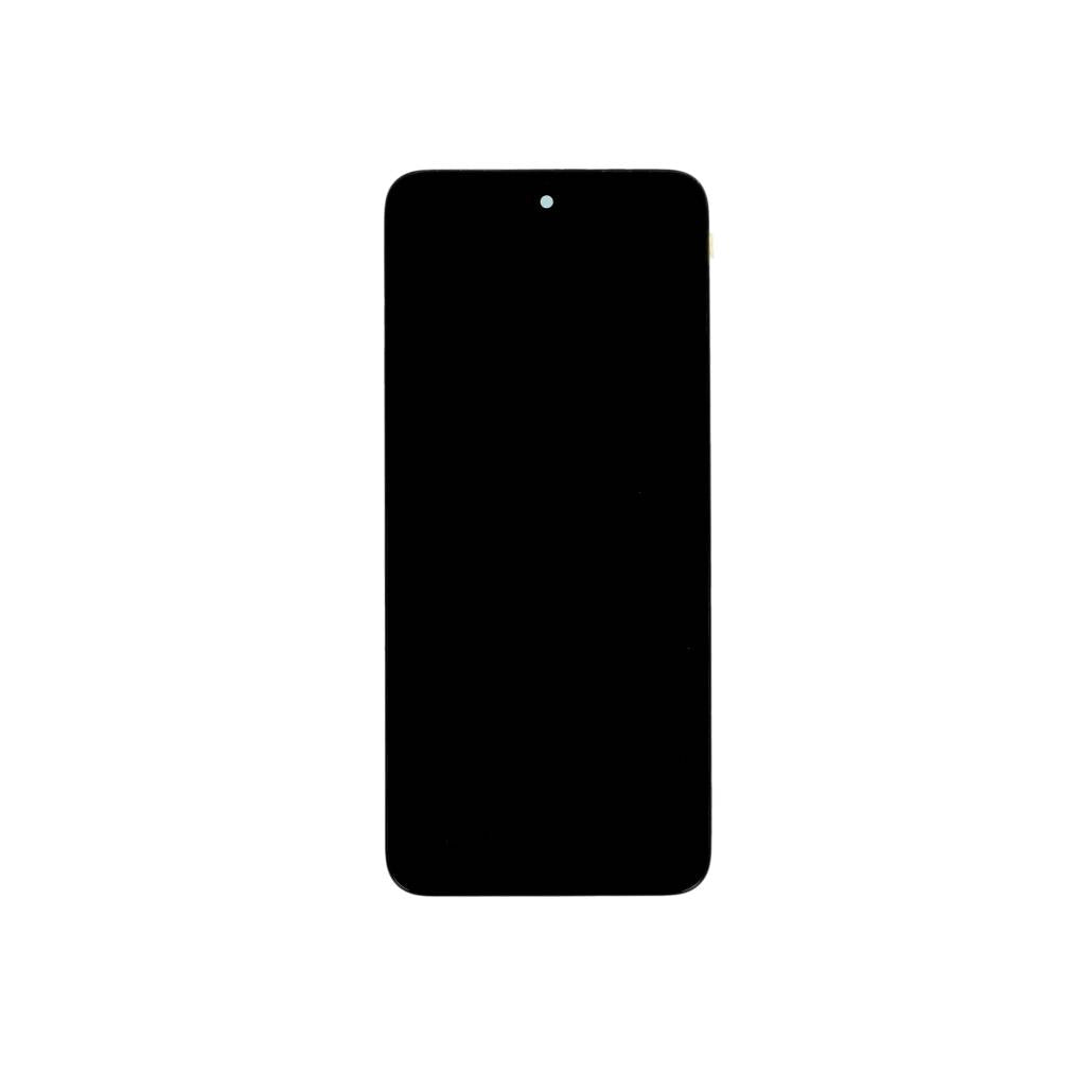 Xiaomi Redmi 12 4G, 5G Display und Digitizer mit Rahmen, Schwarz, Servicepaket