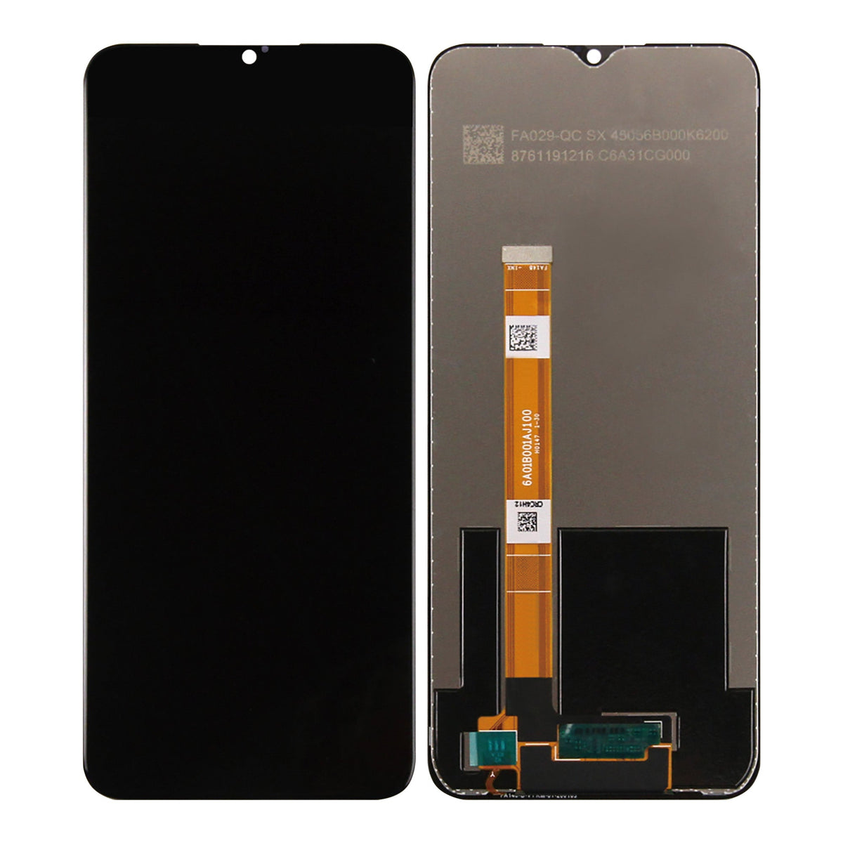 Oppo A9 2020 Display und Digitizer ohne Rahmen, Schwarz, OEM